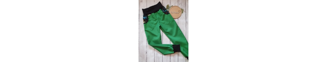 Jarní/podzimní softshell kalhoty