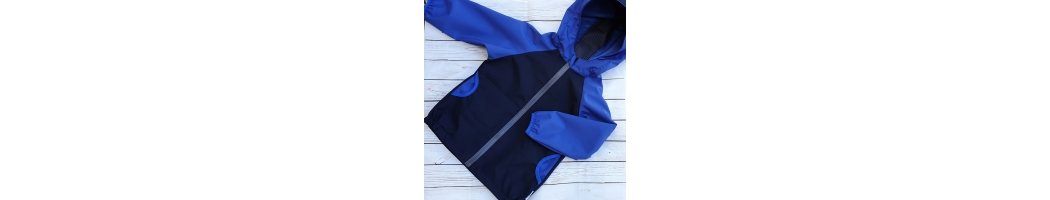 letní softshell bundy